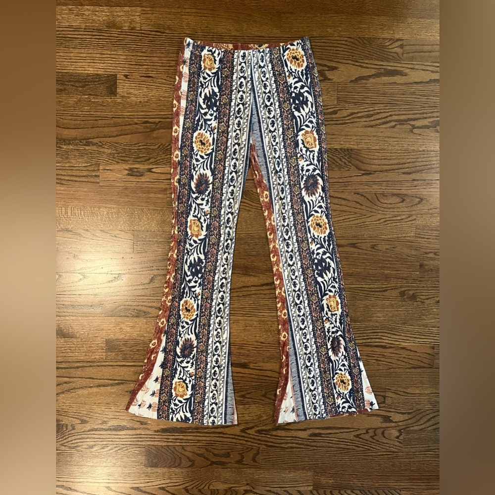 Novella Royale Vintage-Inspired Patterned Pants